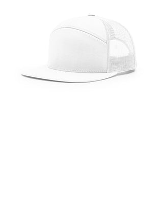 Richardson 7-Panel Trucker 168 - White | Richardson