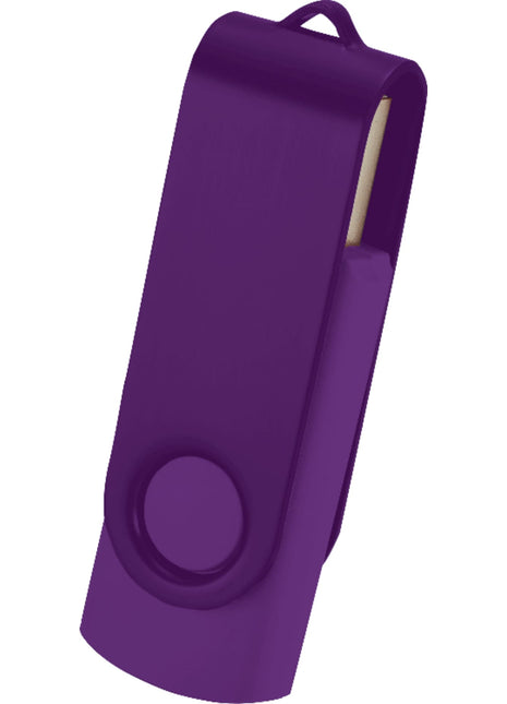 Rotate 2Tone Flash Drive 2GB - Violet | PromoEO