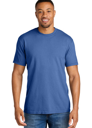 COMFORT COLORS ® Heavyweight Ring Spun Tee. 1717 - Flo Blue | Comfort Colors