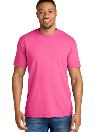 COMFORT COLORS ® Heavyweight Ring Spun Tee. 1717 - Neon Pink | Comfort Colors