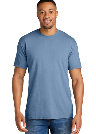 COMFORT COLORS ® Heavyweight Ring Spun Tee. 1717 - Washed Denim | Comfort Colors