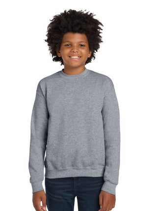 Gildan® Youth Heavy Blend™ Crewneck Sweatshirt.  18000B - Sport Grey | Gildan