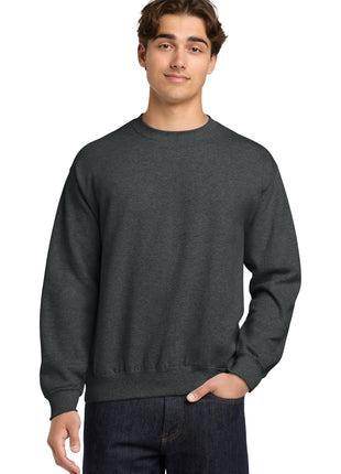 Gildan® Heavy Blend™ Crewneck Sweatshirt.  18000 - Fan Charcoal Heather | Gildan