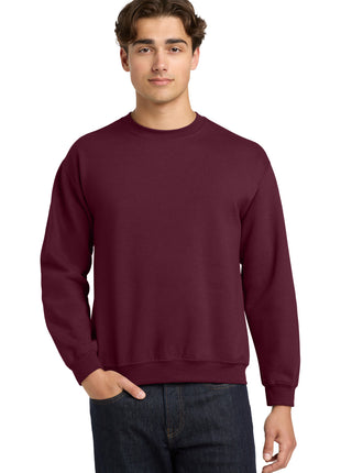 Gildan® Heavy Blend™ Crewneck Sweatshirt.  18000 - Maroon | Gildan