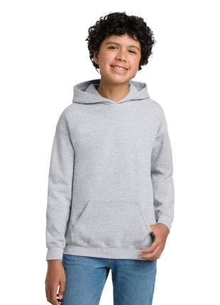 Gildan® - Youth Heavy Blend™ Hooded Sweatshirt. 18500B - Ash Grey | Gildan