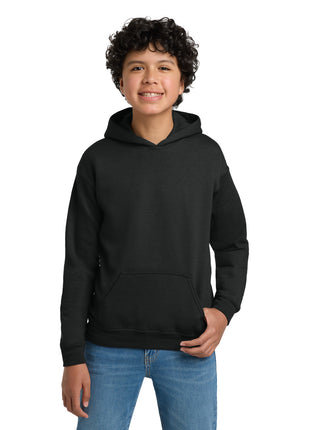 Gildan® - Youth Heavy Blend™ Hooded Sweatshirt. 18500B - Black | Gildan