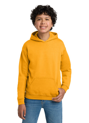 Gildan® - Youth Heavy Blend™ Hooded Sweatshirt. 18500B - Gold | Gildan