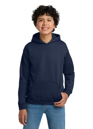 Gildan® - Youth Heavy Blend™ Hooded Sweatshirt. 18500B - Navy | Gildan