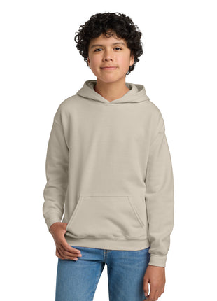 Gildan® - Youth Heavy Blend™ Hooded Sweatshirt. 18500B - Sand | Gildan