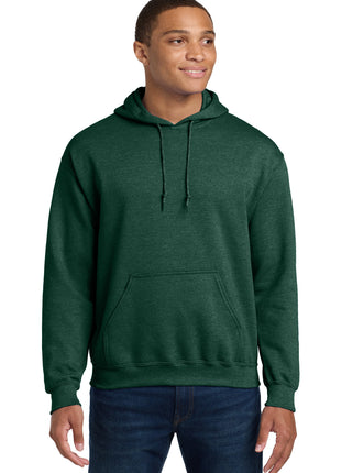Gildan® - Heavy Blend™ Hooded Sweatshirt.  18500 - Heather Dark Green | Gildan