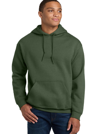 Gildan® - Heavy Blend™ Hooded Sweatshirt.  18500 - Military Green | Gildan
