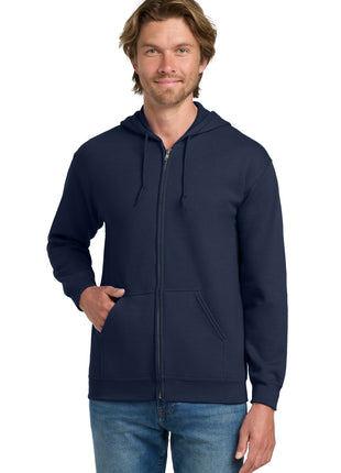 Gildan® - Heavy Blend™ Full-Zip Hooded Sweatshirt. 18600 - Navy | Gildan