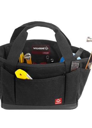 Wolverine 13" 17-Pocket Tool Tote - Black | Wolverine