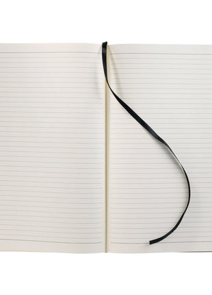 FSC® Mix 8" x 11.5" Ambassador Large Journal - Black | PromoEO