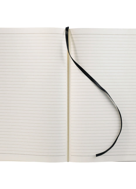 FSC® Mix 8" x 11.5" Ambassador Large Journal - Black | PromoEO
