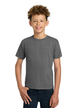 Gildan® - Youth Ultra Cotton®100% US Cotton T-Shirt. 2000B - Charcoal | Gildan