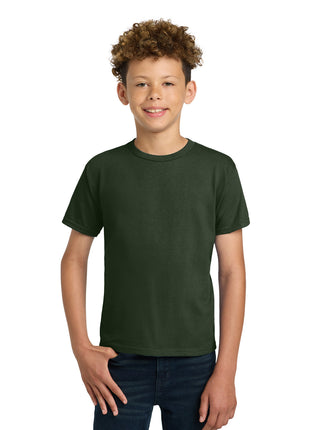 Gildan® - Youth Ultra Cotton®100% US Cotton T-Shirt. 2000B - Forest | Gildan