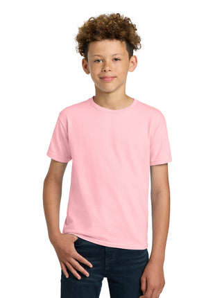 Gildan® - Youth Ultra Cotton®100% US Cotton T-Shirt. 2000B - Light Pink | Gildan