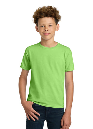 Gildan® - Youth Ultra Cotton®100% US Cotton T-Shirt. 2000B - Lime | Gildan