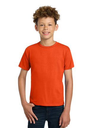 Gildan® - Youth Ultra Cotton®100% US Cotton T-Shirt. 2000B - Orange | Gildan