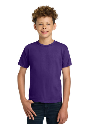 Gildan® - Youth Ultra Cotton®100% US Cotton T-Shirt. 2000B - Purple | Gildan
