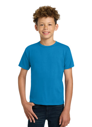 Gildan® - Youth Ultra Cotton®100% US Cotton T-Shirt. 2000B - Sapphire | Gildan