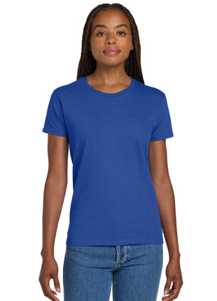 Gildan® Women's Ultra Cotton® 100% US Cotton T-Shirt. 2000L - Royal | Gildan