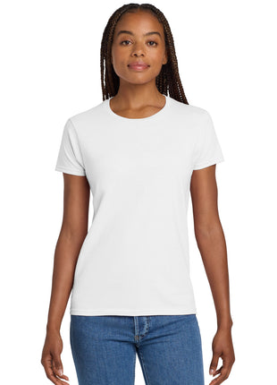 Gildan® Women's Ultra Cotton® 100% US Cotton T-Shirt. 2000L - White | Gildan