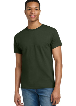 Gildan® - Ultra Cotton® 100% US Cotton T-Shirt.  2000 - Forest Green | Gildan