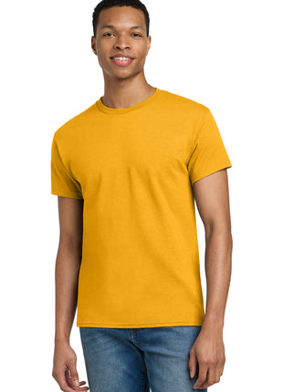 Gildan® - Ultra Cotton® 100% US Cotton T-Shirt.  2000 - Gold | Gildan