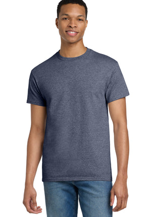 Gildan® - Ultra Cotton® 100% US Cotton T-Shirt.  2000 - Heathered Navy | Gildan