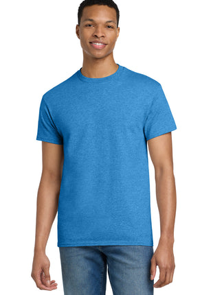 Gildan® - Ultra Cotton® 100% US Cotton T-Shirt.  2000 - Heathered Sapphire | Gildan