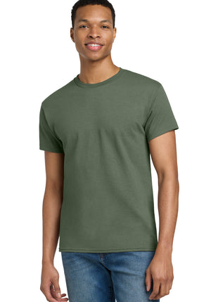 Gildan® - Ultra Cotton® 100% US Cotton T-Shirt.  2000 - Military Green | Gildan