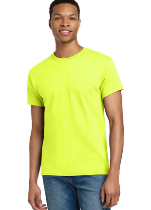 Gildan® - Ultra Cotton® 100% US Cotton T-Shirt.  2000 - Safety Green | Gildan