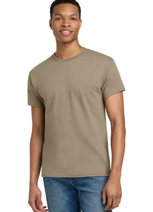 Gildan® - Ultra Cotton® 100% US Cotton T-Shirt.  2000 - Tan | Gildan