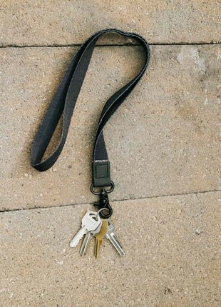 Thread Wallets Neck Lanyard - Black | Thread Wallets