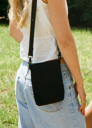 Thread Wallets Pocket Sling Bag - Black | Thread Wallets