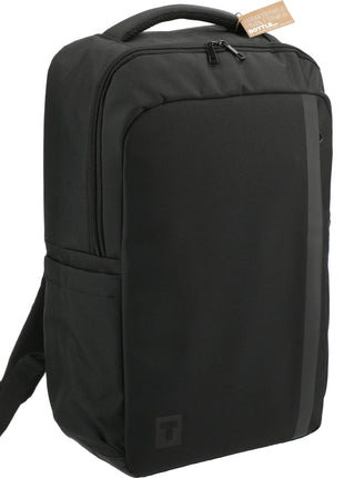 Tranzip Recycled 17" Computer Backpack - Black | Tranzip
