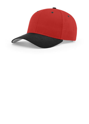 Richardson Pro Twill Snapback 212 - Red/ Red/ Black | Richardson