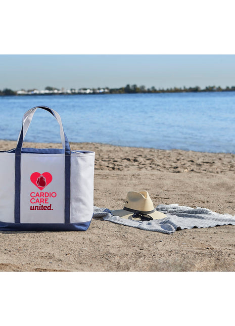Baltic 24oz Cotton Canvas Tall Zippered Tote