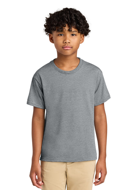 Jerzees® Youth Dri-Power® 100% Polyester Tee 21B - Athletic Heather | Jerzees