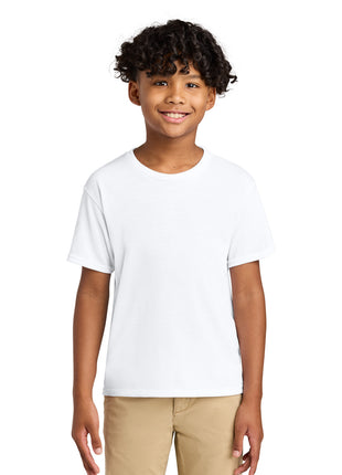 Jerzees® Youth Dri-Power® 100% Polyester Tee 21B - White | Jerzees