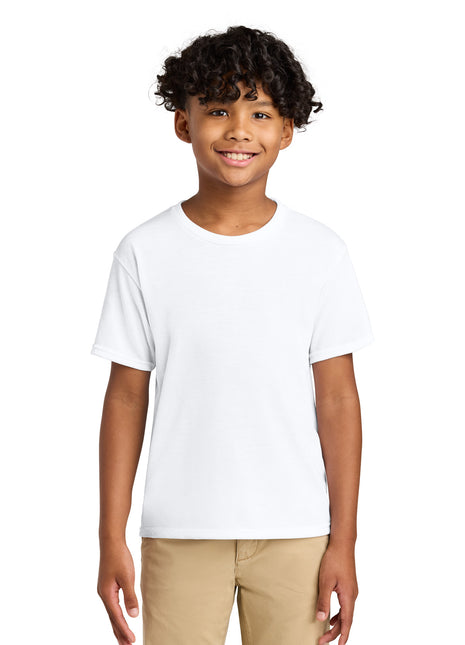 Jerzees® Youth Dri-Power® 100% Polyester Tee 21B - White | Jerzees