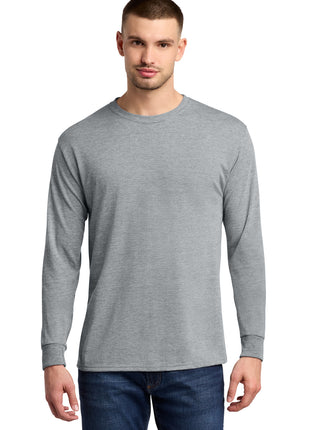 Jerzees® Dri-Power® 100% Polyester Long Sleeve T-Shirt 21LS - Athletic Heather | Jerzees