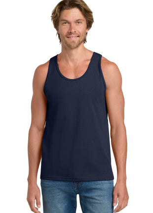 Gildan® - Ultra Cotton® 100% US Cotton Tank Top.  2200 - Navy | Gildan