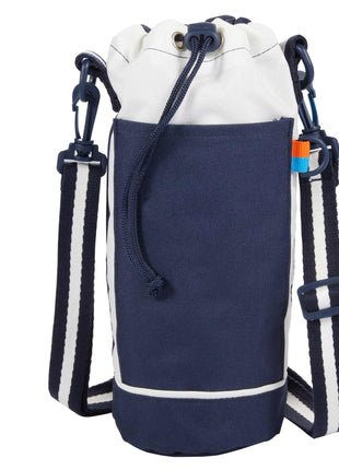 Retro Sport Recycled Bottle Sling - Navy | PromoEO