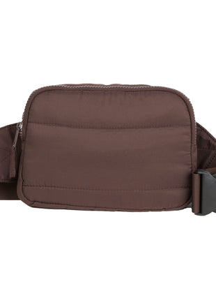 Puffer Recycled Fanny Pack - Chocolate | PromoEO