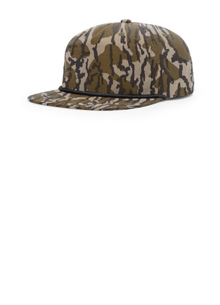 Richardson Printed Umpqua Gramps Cap 256P - Mossy Oak Bottomland/ Black | Richardson