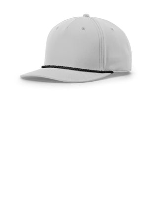 Richardson 5-Panel Classic Rope Cap 258 - Light Grey/ Black | Richardson