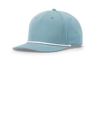 Richardson 5-Panel Classic Rope Cap 258 - Smoke Blue/ White | Richardson